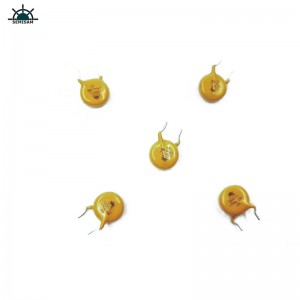 Китай Компоненты пассивной электроники ODM, желтый MOV 10mm HVR10D621K варистор оксида цинка цинка