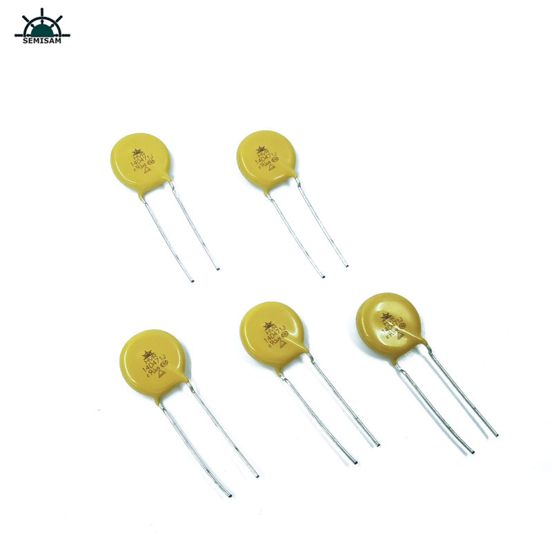 Китай Фабрика, прямая форма свинца Высокий перенапряжение MOV 114mm 14d471 470V варистор зов