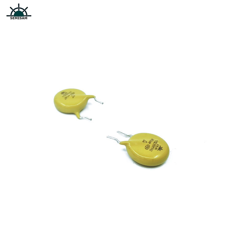Китай Компоненты электроники, желтый mov 10mm 10d561 560v Zov Varistor Mov для защиты от перегрузки