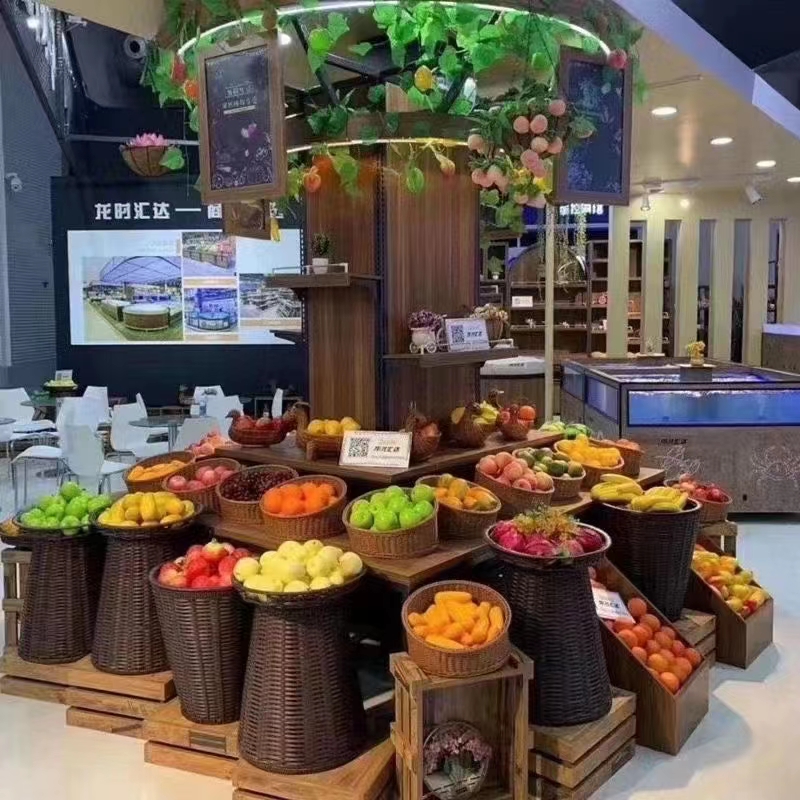 Корзина дисплея супермаркета