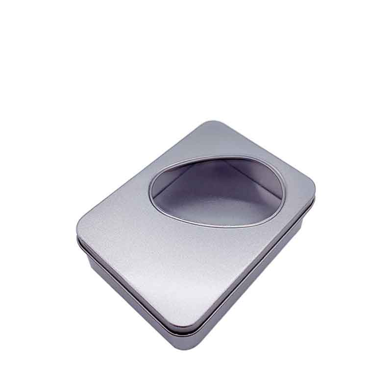 SOAP Хранение Металлическая коробка Подарочная коробка олова 125 * 90 * 48 мм