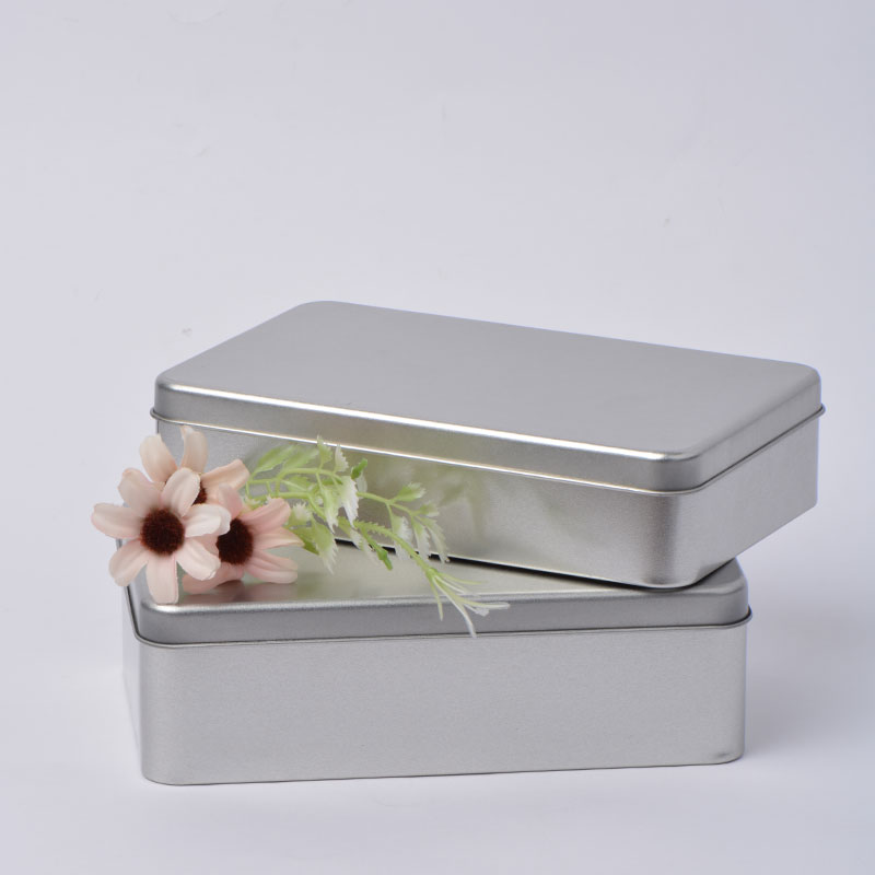 Прямоугольная ящик для пищевых классов Ящик для хранения металла 180 * 110 * 40 мм