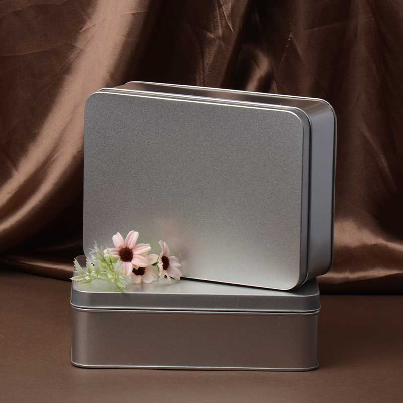 Замороженный металлический хранение коробки птичьего гнезда подарочная упаковка олова 220 * 160 * 65 мм