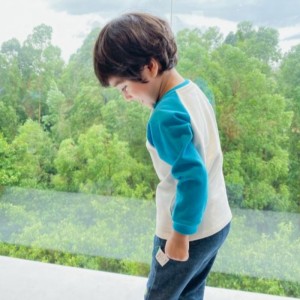 Вязаные длинные рукава вязаные хлопковые брюки