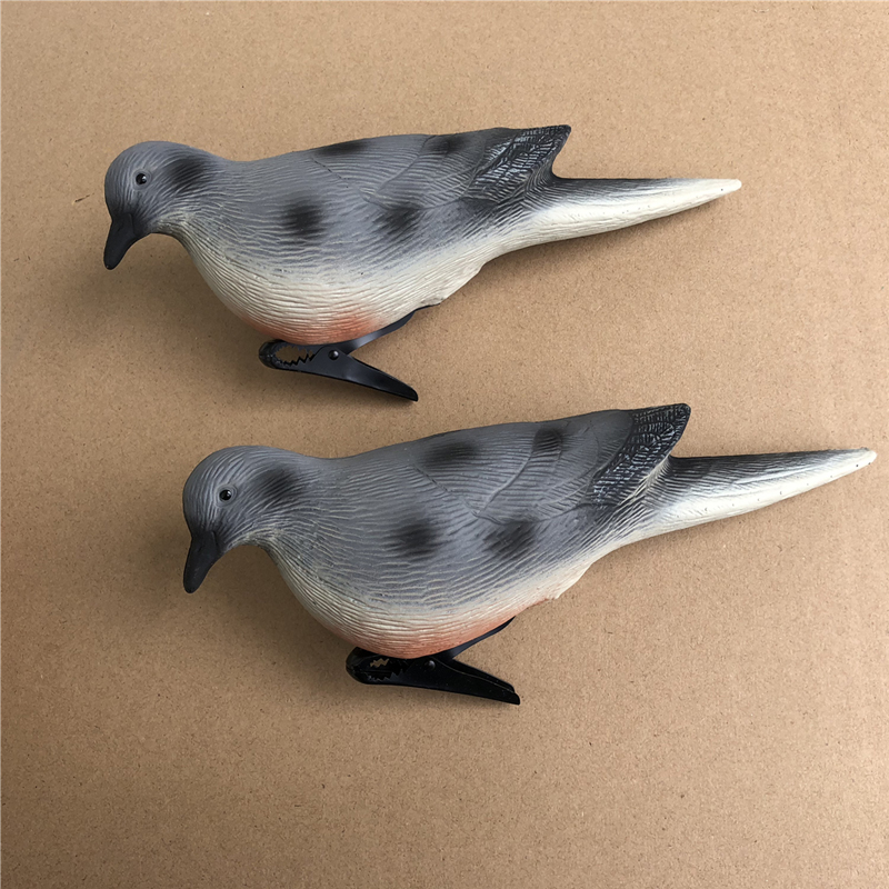 3D симуляция Turtledove пластиковый голубь охотничьи птицы открытый охотничий приманки приманки садовые украшения орнаменты