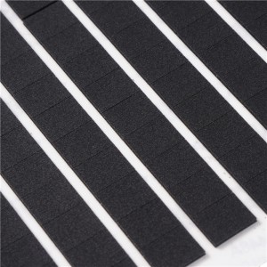 Специальная в форме PORON LE-20 Пена-амортизация и сжатие Черная пена 0.5 мм огнезащитный пена