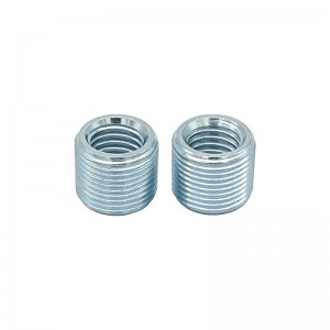 Анодированный OEM фрезерного токарной обработки деталей из оцинкованной Thread Вставить