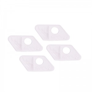 Elong Outdoor 25Ar05 Rh Прозрачная белая пластиковая стрелка отдыхает для восстания лука