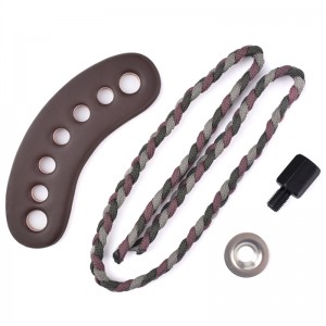 Elong Outdoor 470011 Запястье Кожаный Металлический Громмета Серый Цвет Для Смесей Сумки Луч