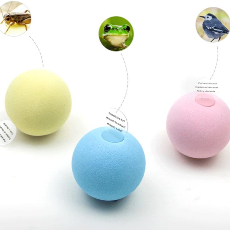 Amazon \\ New Pet Gravitational Call Ball Cat Self-Hey Anti-borling Stills дразнить кошачью палку мята мяч звуковая игрушка