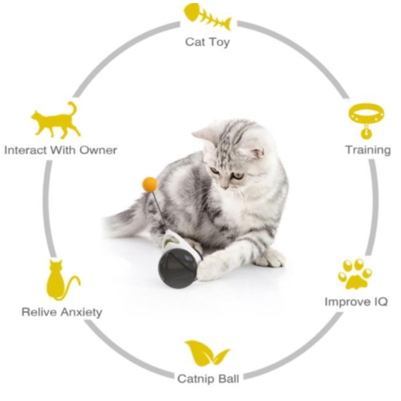 2021 Новая игрушка Cat Chaser сбалансированная кошка гонкаящая игрушка интерактивная котенка качающаяся игрушка