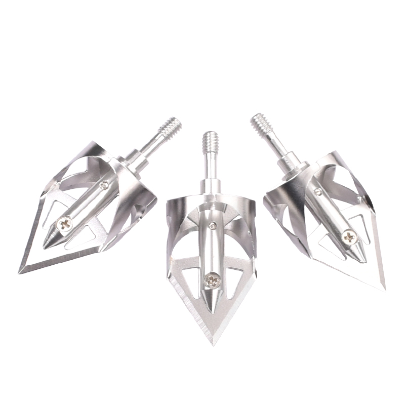 Nika Archery 15B025 100 Зерновые Broadheads для Archery Arrow Point Boldbow Болт Охота