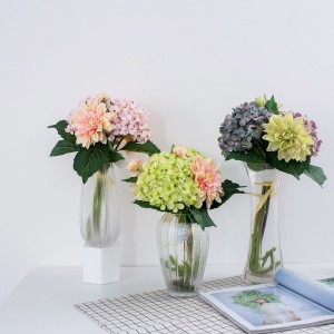 Горячие Продажи Красивый романтический Свадебный Столовый Украшение Свадебный Букет Искусственный Шелковый Цветок