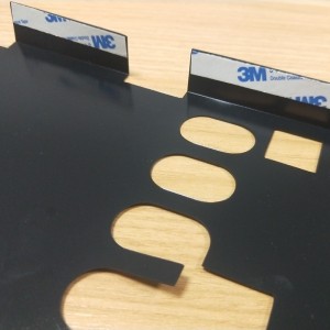 0.5 мм Черный изоляционный лист ПК, прост в складках и образуют лист MyLar, огнезащитный батареи изоляции изоляции листов обработки ш...