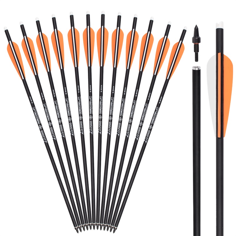 Elong Outdoor 119668 OD8.8MM RollFiberGlass Bolts TPU Streamline Vanes стрелки стрелки арбалетных болтов