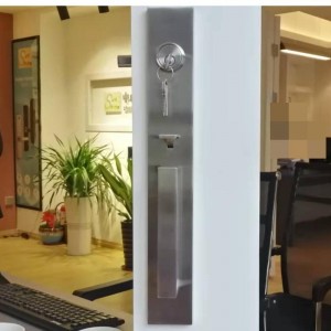 8005 Современная ручка входной двери входной двери и набор Dead Roblet