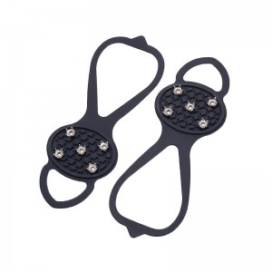 Индивидуальные черные силиконовые ледяные блюда нескользящих крошек для скалолазания, походы