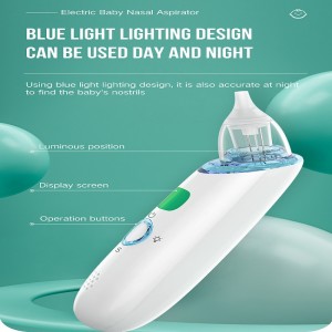 Электрическое всасывание носа для Baby Automatic Snot Sucker для малышей для батареи Battery Booger Suger для младенцев
