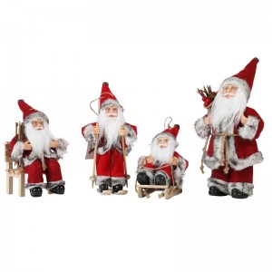 8 \\\\ \\\"дюймовый Рождественский Рождественский Санта-Клаус украшения украшения украшения дерева висит фигурки коллекции кукла к...