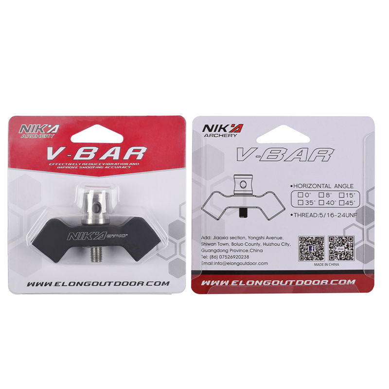 Nika Archery 240030-03 Размер 8Degree 40Degree Archery Recurve Bow Stabilizer V-bar