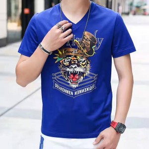 Мужская трикотажная футболка