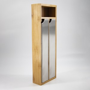 Натуральная бамбуковая фольга для ящика фольги Организатор