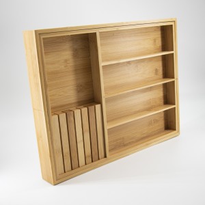 Натуральный бамбук Расширяемый нож для столовых приборов