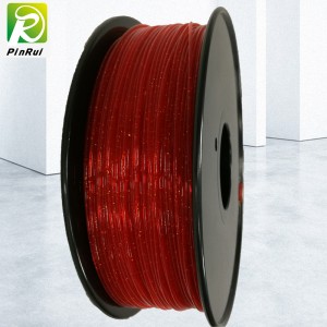 PinRui 3D-принтер 1.75MM PLA Сияющая игристая нить блеска для 3D-принтера