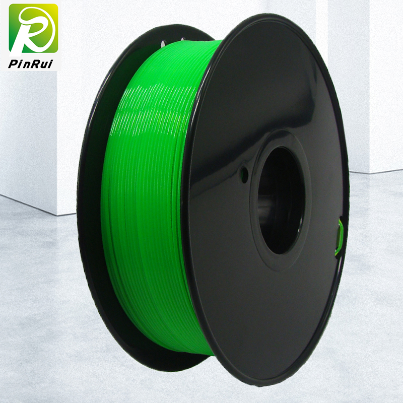 Pinrui высокое качество 1 кг 3D PLA принтер нить зеленый цвет