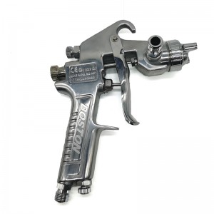 Воздушный распылительный пистолет 1/1.3/1,5/1.8mm Насадка 600/400 ML Емкость Высокоэффективная промышленного сорта Распылительная пневма...