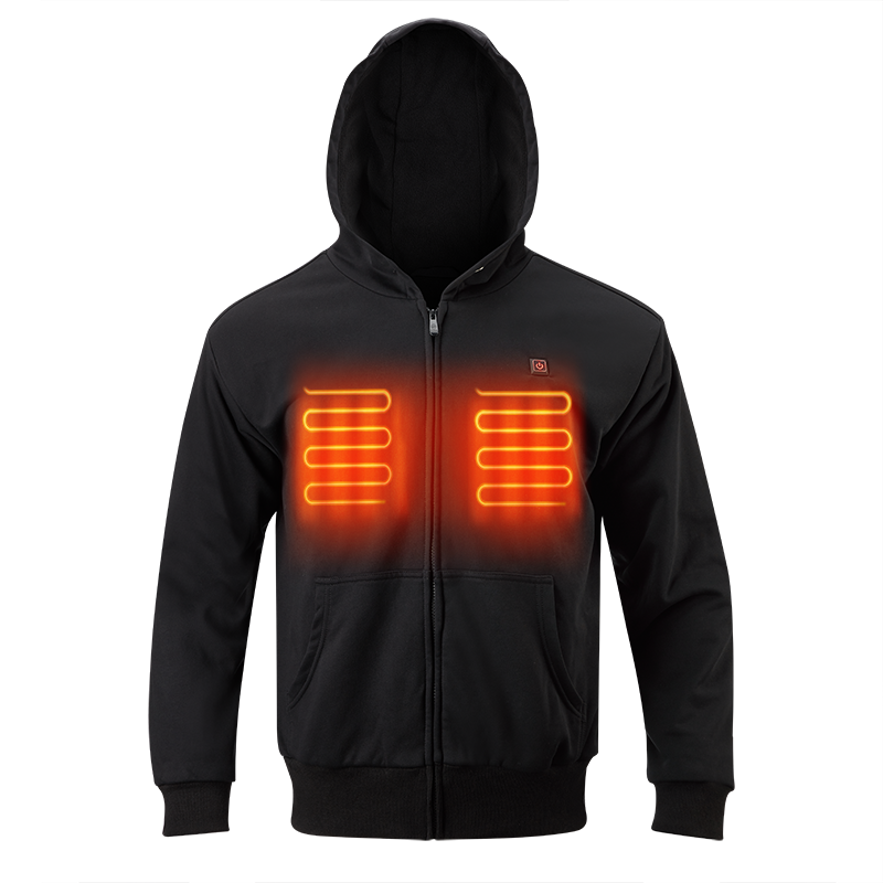 Заводская цена хорошее качество черная электрическая обогревая одежда куртка для мужчин