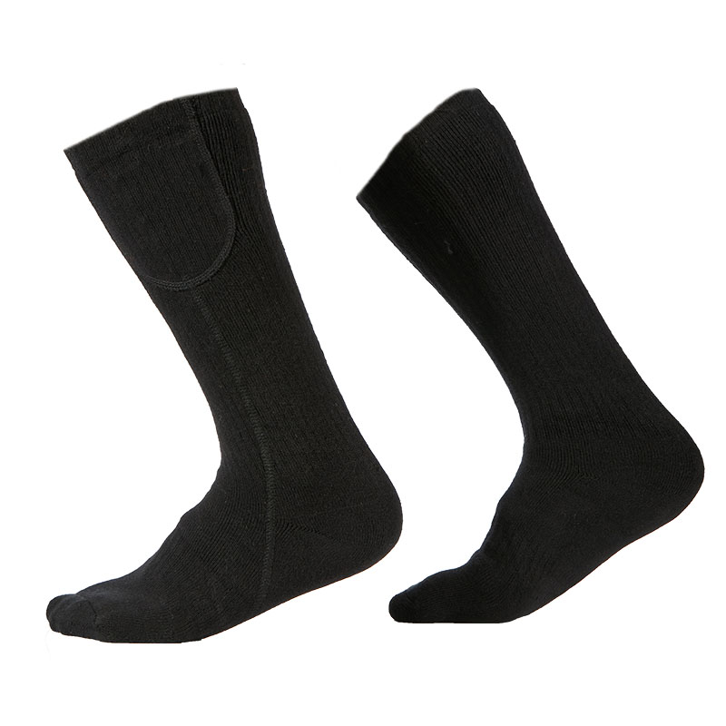 Популярные нагретые носки для мужчин Женщины, аккумуляторные электрические батареи Тепловые носки
