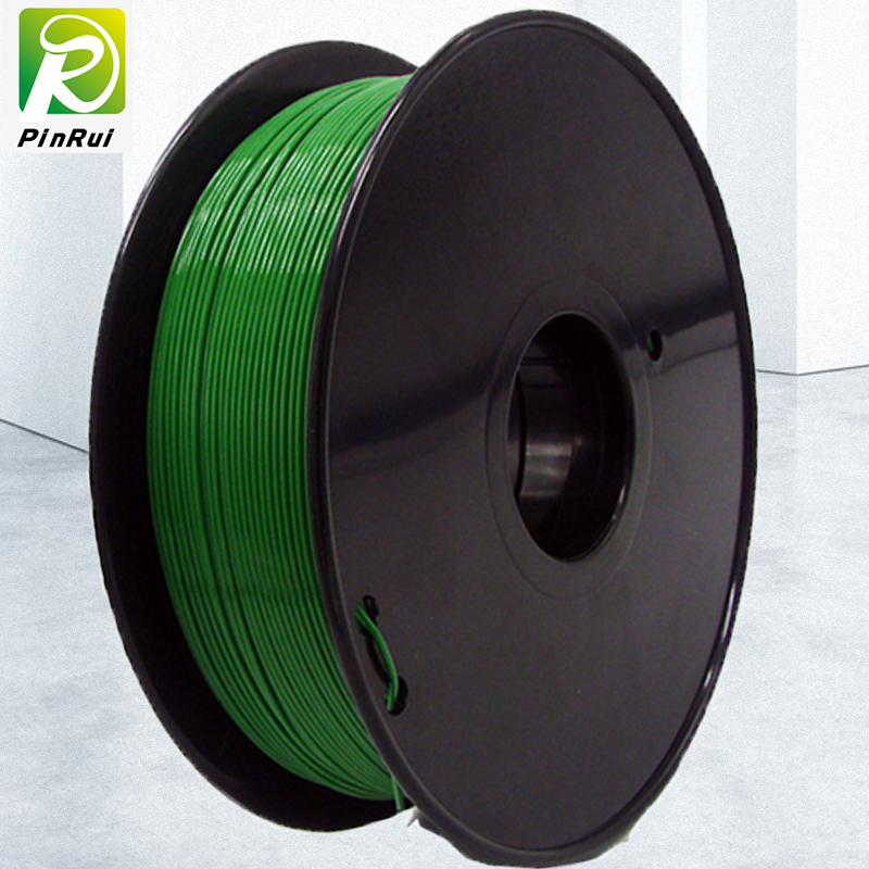 Pinrui высокое качество 1 кг 3D PLA принтер нить темно зеленый цвет