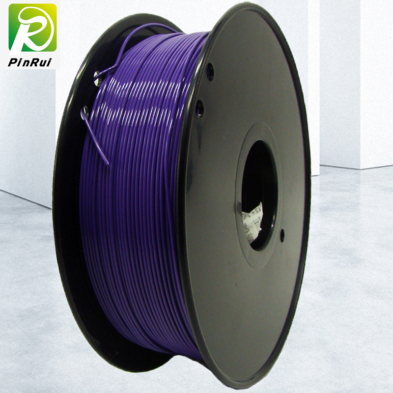Pinrui высокое качество 1 кг 3D PLA принтер нить темно-фиолетовый цвет