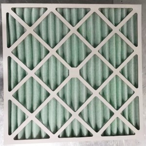 Merv8 Paper Frame Первичная эффективность Предварительная панель HVAC воздушный фильтр для животноводства&свиньи