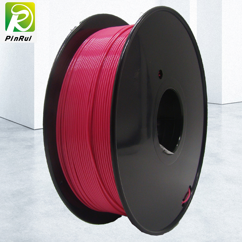 Pinrui высокое качество 1 кг 3D PLA принтер нить темно-розовый цвет