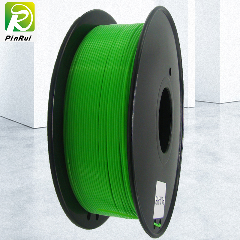 Pinrui высокое качество 1 кг 3D PLA принтер нить прозрачный зеленый цвет