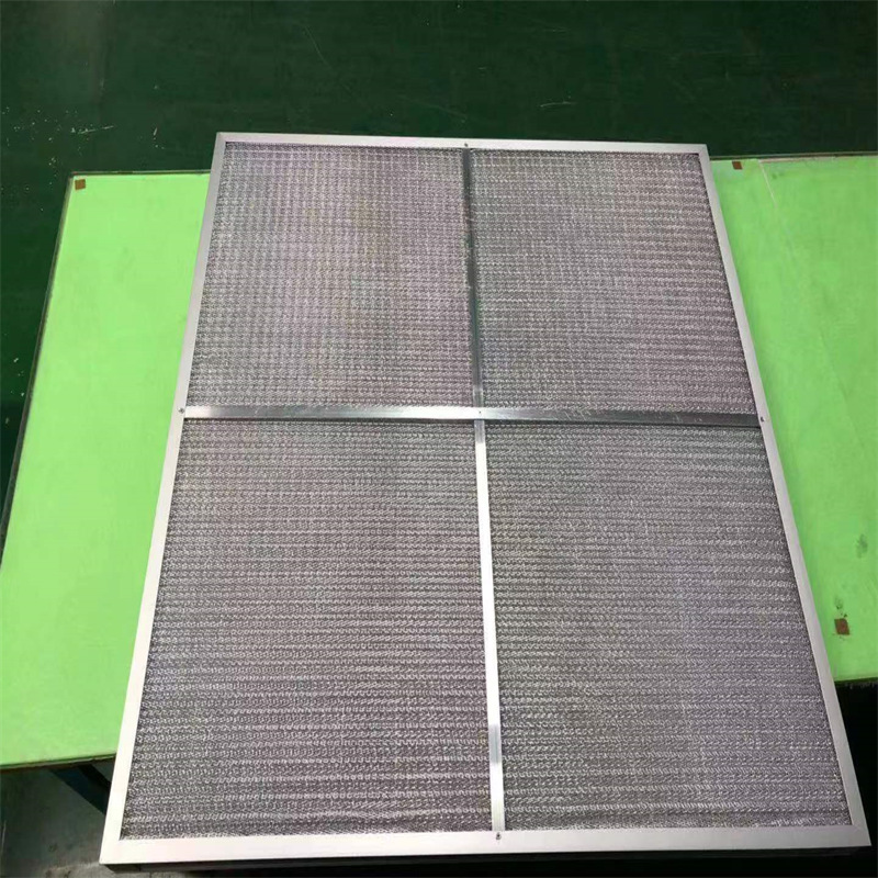 Коммерческая кухонная диапазона Hood Metal Mesh Grease Filter/aluminum стиральная плиссированная панель предварительно HVAC фильтр