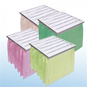 F5-F9 Мидийская эффективность Cocket Pocket Filter Bag HVAC Воздушный фильтр для чистой комнаты