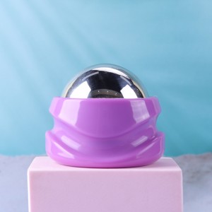 Стальной массажный роликовый шар массажер для тела терапия терапия для ног бедра релаксант стресс релиз, выделение стресса шари...