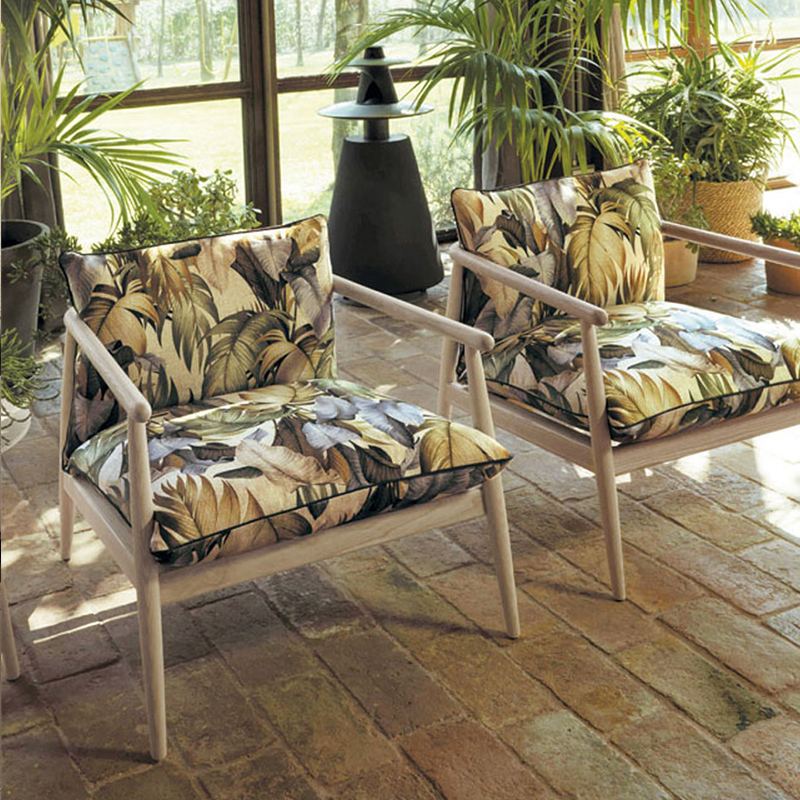 Nordic Modern Chaise минималистский дизайн ткани односпальный диван Accent стул для гостиной