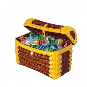 Надувное сокровище грудь кулер Хэллоуин аксессуар для декорирования на день рождения ребенка