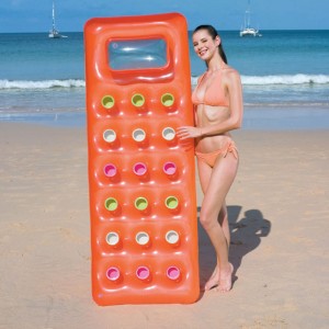 Воздушный диван ПВХ лаунджное кресло для плавательного оборудования плавающее 18 лунок наружный матрас