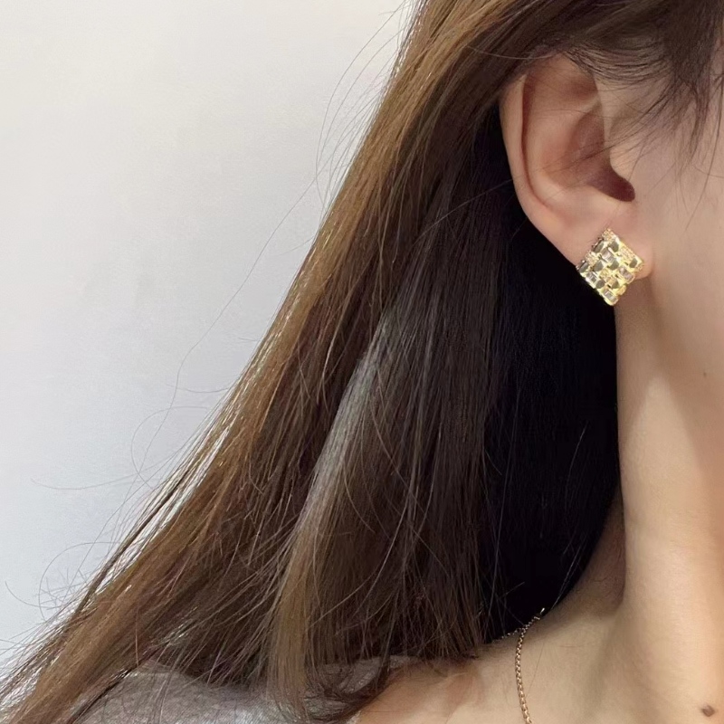 Тучень Ювелирные Изделия Золотые Серьги Hoop Дизайн 9K/10k/14K/18K Золотые серьги для женщин