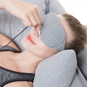 Пользовательский логотип Travel Eye Mask, персонализированная нагревательная площадка для сна