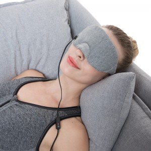 Пользовательский логотип Travel Eye Mask, персонализированная нагревательная площадка для сна