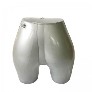 Мужские шорты с низким содержанием тела отображают надувной манекен британский манек