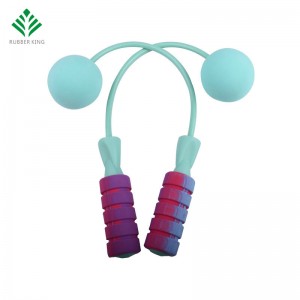 Беспроигрывающие скакалки, взвешенная беспроводная скакалка для фитнес -тренировки, регулируемая скакалка для прыжков для женщ...