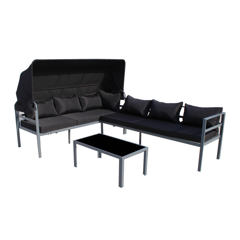 Стальная 3pcs KD SOFA SET N-014KD