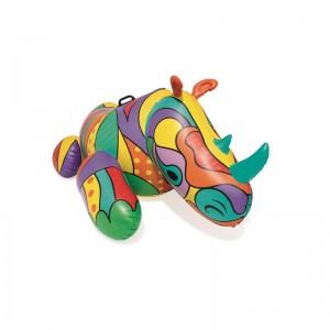 Поп-культура Rhino hodlateble Summer Party Water Toy Ride-On Float с тяжелыми ручками